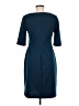 Connected Apparel Solid Blue Cocktail Dress Size 6 - photo 2
