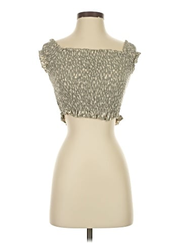 Salty Lemon Sleeveless Blouse (view 1)