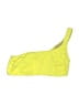 Assorted Brands Solid Yellow Swimsuit Top Size S - photo 1