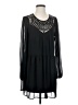 Express 100% Polyester Black Casual Dress Size S - photo 1