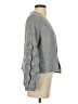 Alya 100% Acrylic Gray Cardigan Size S - photo 4