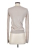 Elle Gray Long Sleeve Top Size S - photo 2
