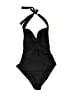 J.Crew Solid Black One Piece Swimsuit Size S (estimated) - photo 1
