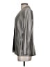 Calvin Klein Metallic Silver Blazer Size 4 - photo 5