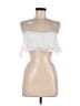Unbranded White Sleeveless Top Size M - photo 1