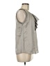L'Agence Gray Sleeveless Blouse Size 8 - photo 4