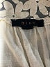 Mine 100% Rayon Ivory 3/4 Sleeve Top Size L - photo 7