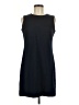 Calvin Klein Solid Black Casual Dress Size 8 - photo 1