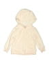 Carter's Ivory Zip Up Hoodie 6-9 MO / 9 MO - photo 1