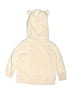 Carter's Ivory Zip Up Hoodie 6-9 MO / 9 MO - photo 2