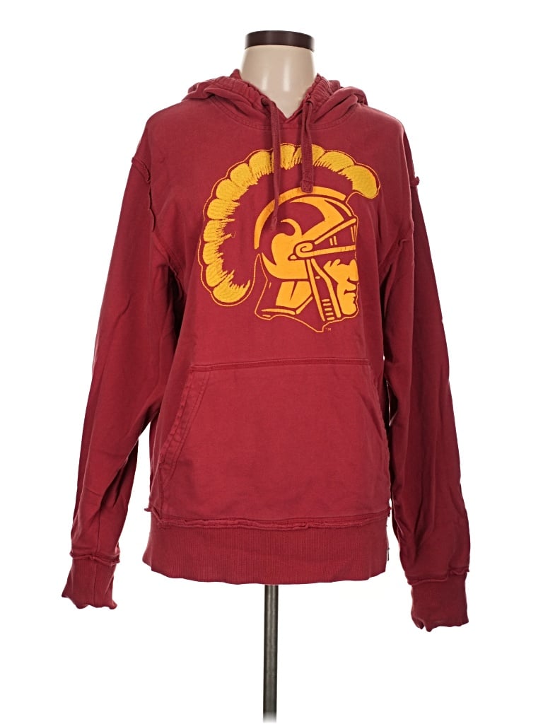 Pre-owned Nike Pullover Hoodie In Red