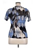 Karen Kane 100% Nylon Blue Short Sleeve Top Size 1X - photo 2