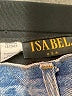 Isabel U.S.A. Color Block Blue Black Jeans Size 4 - photo 4