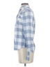 UNTUCKit Checkered-gingham Blue Long Sleeve Button-Down Shirt Size 0 - photo 5