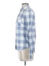UNTUCKit Checkered-gingham Blue Long Sleeve Button-Down Shirt Size 4 - photo 5