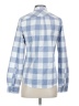 UNTUCKit Checkered-gingham Blue Long Sleeve Button-Down Shirt Size 4 - photo 2