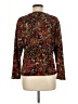 Laura Ashley Brown Orange Long Sleeve Blouse Size M (petite) - photo 2