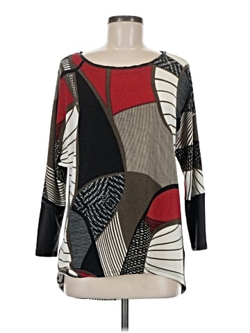 Frank Lyman Design 3/4 Sleeve T-Shirt (view 1)
