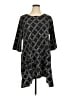 Niche 100% Polyester Argyle Gray Casual Dress Size XL - photo 1