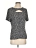 Vince Camuto Black Short Sleeve Top Size S (estimated) - photo 1