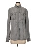 Jag 100% Tencel Gray Long Sleeve Button-Down Shirt Size XS - photo 1