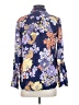 J.Crew Floral Blue Long Sleeve Blouse Size 0 - photo 2