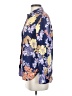 J.Crew Floral Blue Long Sleeve Blouse Size 0 - photo 5