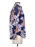 J.Crew Floral Blue Long Sleeve Blouse Size 0 - photo 4