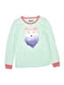Eddie Bauer 100% Polyester Green Teal Long Sleeve T-Shirt Size 14 - photo 1
