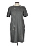 Calvin Klein Tweed Gray Casual Dress Size 10 - photo 1