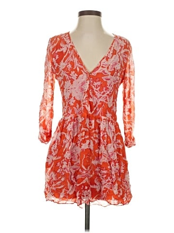 Rory Beca 3/4 Sleeve Silk Top (view 1)
