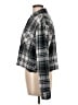 Thread & Supply Plaid Gray Long Sleeve Blouse Size L - photo 5