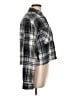 Thread & Supply Plaid Gray Long Sleeve Blouse Size L - photo 4