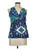 Assorted Brands Blue Sleeveless Blouse Size M (estimated) - photo 1