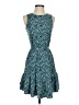 MICHAEL Michael Kors Paisley Teal Cocktail Dress Size XS - photo 1