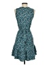 MICHAEL Michael Kors Paisley Teal Cocktail Dress Size XS - photo 2