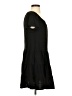 Max Studio Solid Black Casual Dress Size S - photo 4
