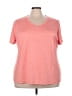 Ideology 100% Polyester Orange Active T-Shirt Size 4X - photo 1