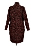 PREMISE Floral Orange Brown Cardigan Size M - photo 2