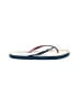 Unbranded White Blue Flip Flops Size 36 - 37 - photo 1