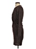 Aqua Tweed Brown Casual Dress Size XS - photo 5