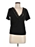 Shein Black Short Sleeve Top Size 6 - photo 1