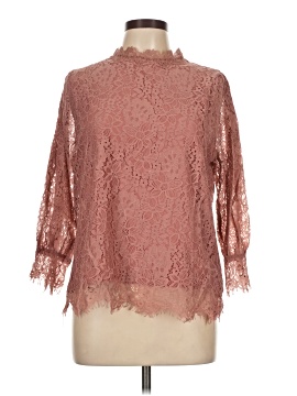 Alice Blue 3/4 Sleeve Blouse