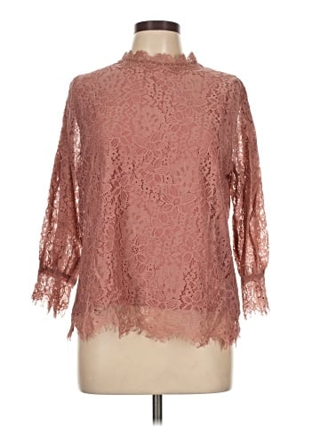 Alice Blue 3/4 Sleeve Blouse (view 1)