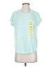 Adidas 100% Polyester Teal Active T-Shirt Size S - photo 1