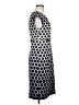 Connected Apparel Polka Dots Blue Cocktail Dress Size 6 - photo 4