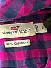 Vineyard Vines Checkered-gingham Purple Long Sleeve Button-Down Shirt Size 0 - photo 7