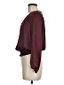 Nine Britton 100% Polyester Burgundy Long Sleeve Blouse Size M - photo 5