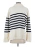Gap 100% Cotton Stripes Ivory Pullover Sweater Size XS - photo 2