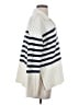 Gap 100% Cotton Stripes Ivory Pullover Sweater Size XS - photo 4